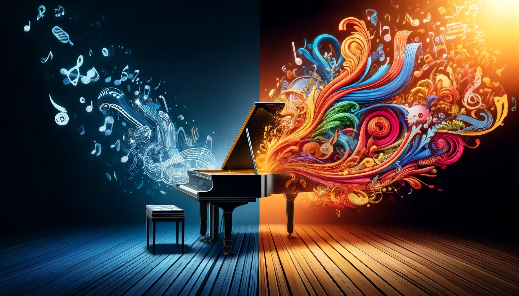 Von Klassik über Pop und Jazz Piano zum eigenen musikalischen Stil